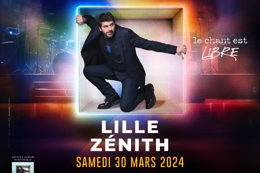 JEU TERMINE  PATRICK FIORI vous invite au Zenith de Lille ce samedi 30 mars
