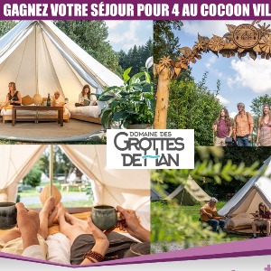 Gagnez votre séjour pour 4 personnes au Cocoon Village 