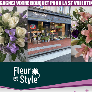 ST VALENTIN: Gagnez votre bouquet avec Fleur & Style Armentières
