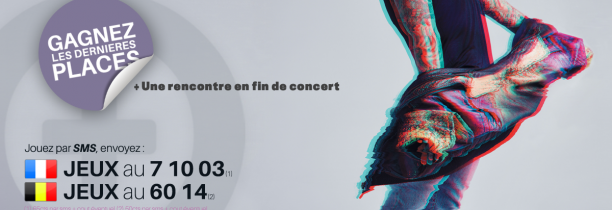 Gagnez vos places pour le concert complet de M Pokora le 31 mars à Douai à Gayant expo