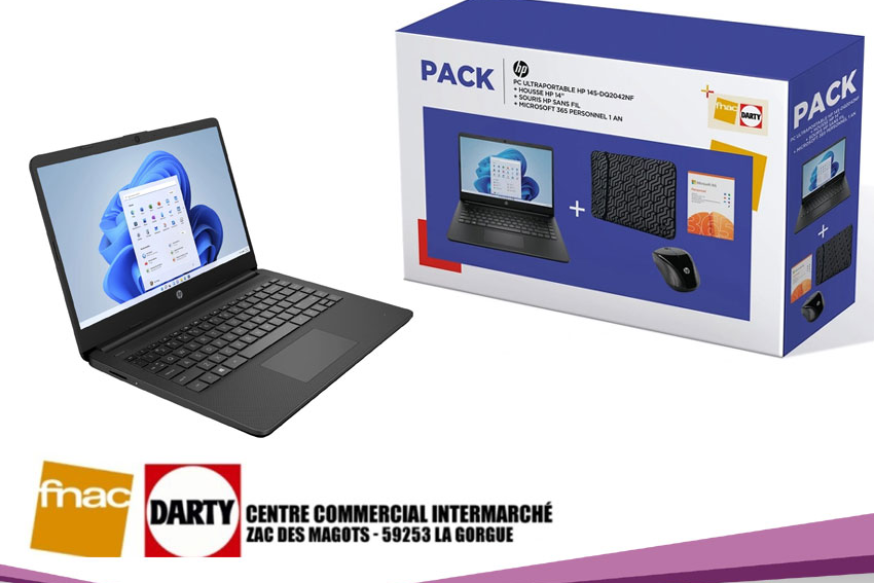 Gagnez votre PC portable avec FNAC DARTY La Gorgue